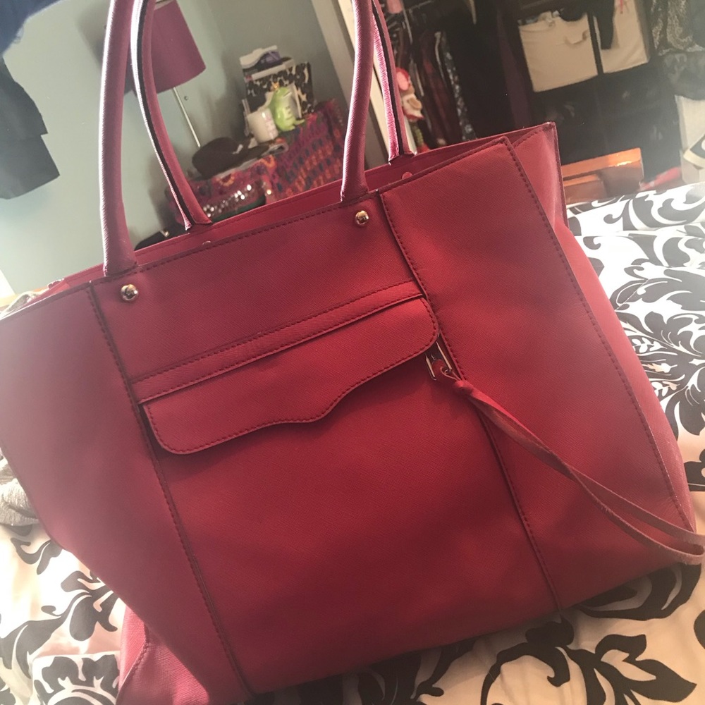 Hot pink RebecccA minkoff bag
